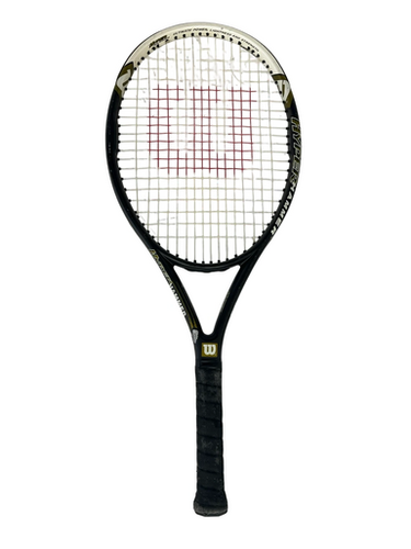 Used Wilson HYPER HAMMER Adult Tennis Racquet Black 3 3/8" 11692-S000141461
