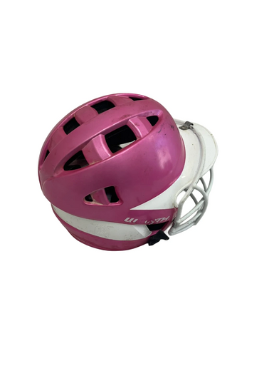 Used Worth 60 MPH NEON PINK Batting Helmet w/Mask Pink One Size 11692-S000141470