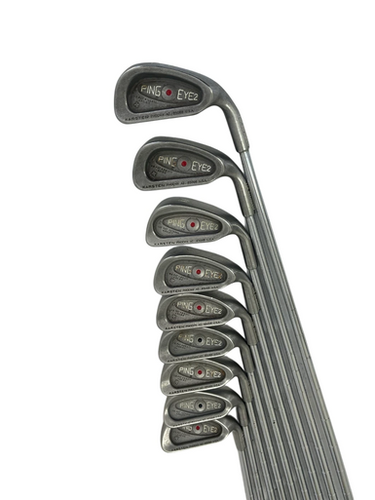 Used Ping EYE 2 MIXED DOT Mens Iron Set LH 2I-PW 11692-S000141490