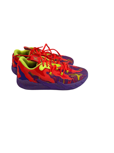 Used Puma MB.03 LO LAVA Basketball Shoes M Purple Senior 7.5 11692-S000141488