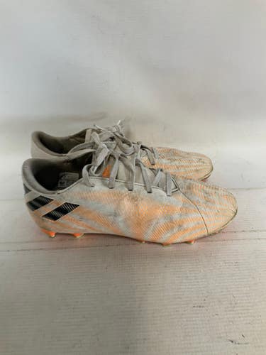 Used Adidas Soccer Cleats White Junior 06 11823-S000034105