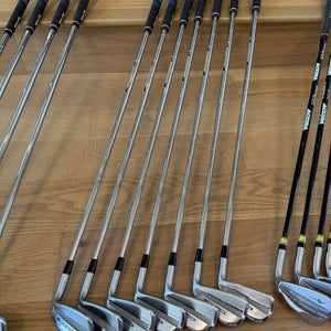 Men's 1990 Right Handed Iron Set Regular Flex Graphite Shaft (New)