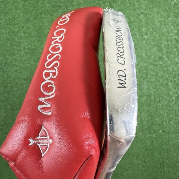 W.D. Crossbow Putter Napa Blade 8802 Style Heel Shafted Left Handed 34 WD