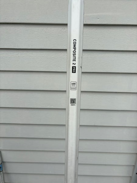 White StringKing Composite 2 Pro Defense Shaft (400 Grams) (Very Lightly Used)