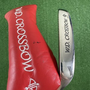 W.D. Crossbow Putter Napa Blade 8802 Style Heel Shafted Left Handed 34