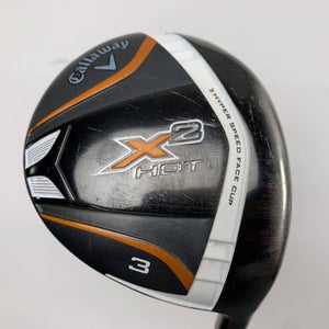 Callaway X2 Hot 3 Fairway Wood 15* Aldila Tour ATX 60g Senior Graphite Mens RH