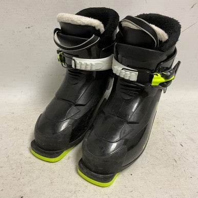 Used MCKINLEY MJ30-1 Boys DH Ski Boot Black And Neon Green 195 MP - Y13 11855-S000191024