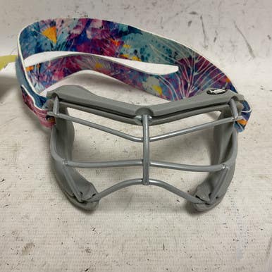 Used STX 4 SIGHT PLUS-S Lacrosse Facial Protect Grey Youth 11855-S000191013