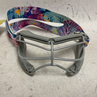 Used STX 4 SIGHT PLUS-S Lacrosse Facial Protect Grey Youth 11855-S000191013