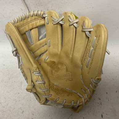 Used Rawlings Pro Preferred PROSNP4-7CW Baseball Glove RH Throw Almond 11 1/2" 11855-S000191015