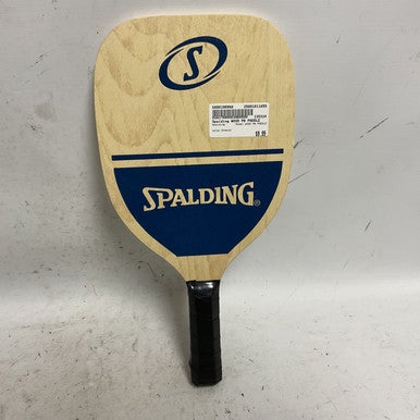 Used Spalding WOOD Pickleball Paddle Almond 11855-S000190988