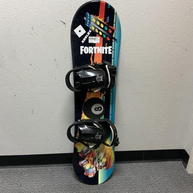 Used Snowjam JR SNOWBOARD Boys Board/Binding Black 105 cm 11855-S000190983