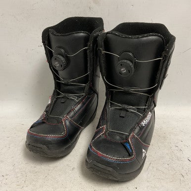 Used K2 VANDAL BOA Boys Snowboard Boots Black Junior 03 11855-S000190979