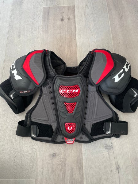 Men's Medium Senior CCM U+ CS Pro Stock Shoulder Pads