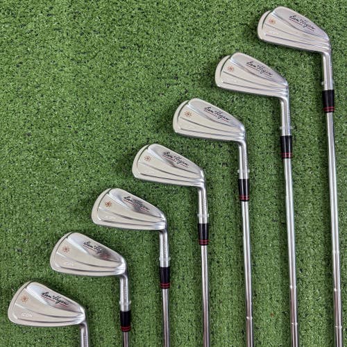 Ben Hogan Icon Forged 4-PW Iron Set Stiff Flex Dynamic Gold S300 -1/2 Short