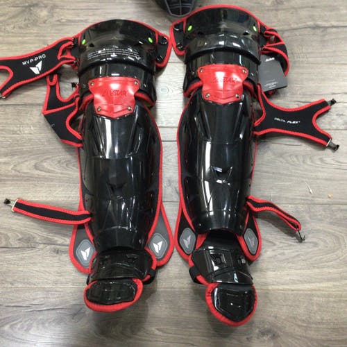 All Star MVP Pro Adult Catcher's Set Baseball Red Black(Like New)