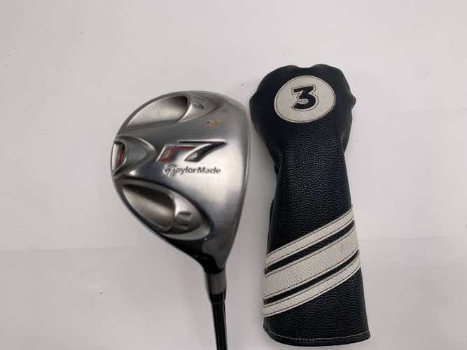 TaylorMade R7 Steel 3 Fairway Wood 15* REAX 70g Stiff RH HC Midsize Grip