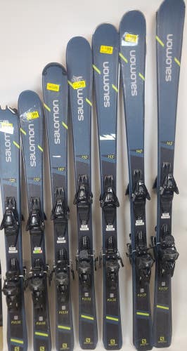 Used $750 Salomon Pulse Skis & Salomon L10 Gripwalk Bindings  All Sizes