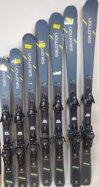 Used $750 Salomon Pulse Skis & Salomon L10 Gripwalk Bindings  All Sizes