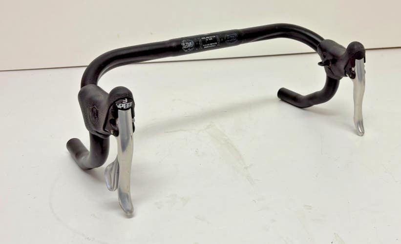 3ttt 42cm Ergopower Aluminum Drop Handlebar Campagnolo Centaur 3x9 Brake/Shifter