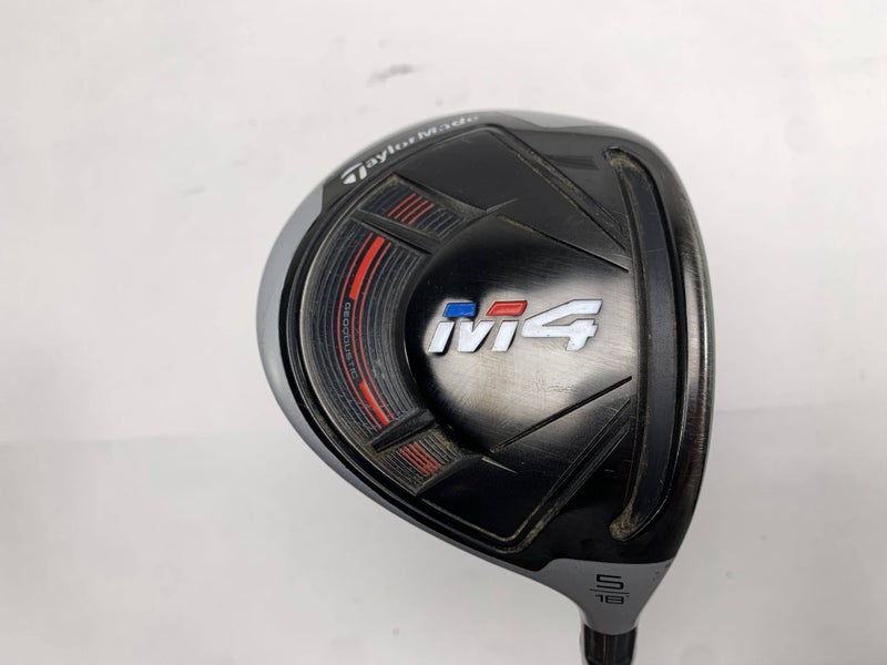 TaylorMade M4 5 Fairway Wood 18* Fujikura Atmos 5R Regular Graphite Mens RH