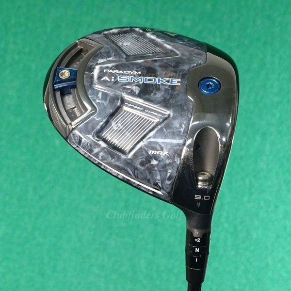 Callaway Paradym Ai Smoke Max 9 Driver Kai'li White 60-S Graphite Stiff w/HC