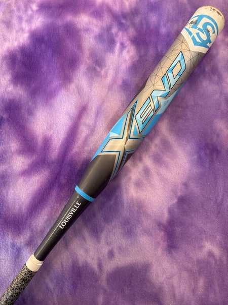 Gray 2019 Louisville Slugger Xeno Composite Bat (-10) Composite 21 oz 31" (Used)