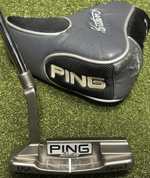 PING Karsten Anser 2 Blade Putter Right Hand 35" w/ Headcover