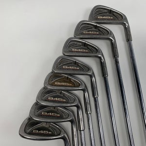 Tommy Armour 845 S Silver Scot Iron Set 3-PW+SW Tour Step Stiff Steel Mens RH