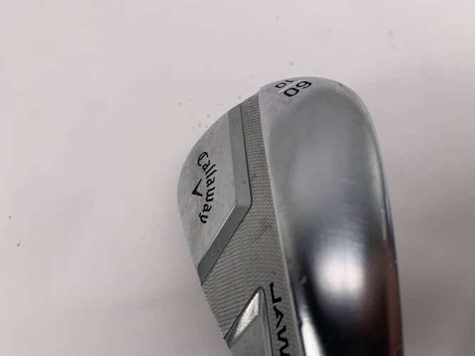Callaway Jaws Full Toe Raw Face Chrome Lob Wedge LW 60* 10 DG Tour Issue 115g RH