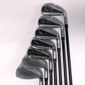 TaylorMade RocketBladez Iron Set 6-PW+GW+SW RocketFuel 65g Regular RH +1''