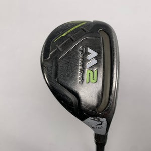 TaylorMade M2 2017 3 Hybrid 19* M2 REAX 75g Stiff Graphite Mens RH