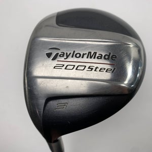 TaylorMade 200 Steel 3 Fairway Wood 15* Lite 80g Regular Graphite Mens LH