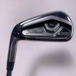 Titleist T300 2021 Single 7 Iron Fitter Dynamic Gold S300 Stiff Steel Mens LH