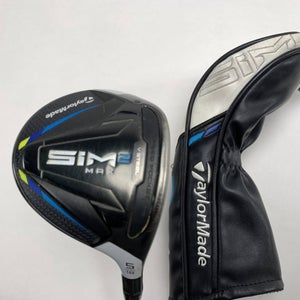 TaylorMade SIM2 MAX 5 Fairway Wood 18* Fujikura Ventus Blue 6-S Stiff RH HC