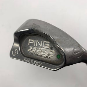 Ping Zing 2 Sand Wedge SW Green Dot 2* Up Karsten JZ Regular Steel Mens RH