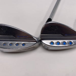 Callaway Jaws MD5 Platinum Chrome Wedge Set 54* 12 | 58* 12 DG S200 Mens LH