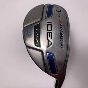 Adams Idea A7 OS Single 3 Iron Hybrid Grafalloy Regular Graphite Mens RH