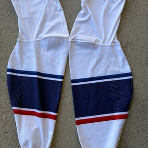 Rare! Nike Team USA Olympic IIHF Pro Stock Hockey Socks