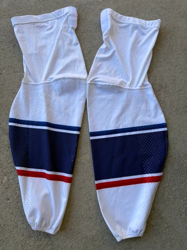 Rare! Nike Team USA Olympic IIHF Pro Stock Hockey Socks
