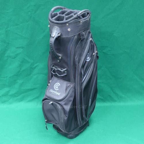 Cleveland Lightweight CG LT Black 14-Way Golf Cart Bag w/ Raincover