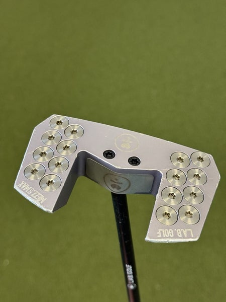 Used Lab Golf Mezz.1 MAX Broomstick 46" Putter Charcoal Accra +HC