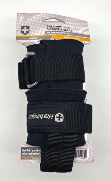 Harbinger Big Grip Pro Lifting Straps-New with tags