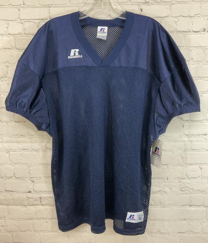 Russell Athletic S096BMK Youth 100% Polyester Football Jersey Navy XL