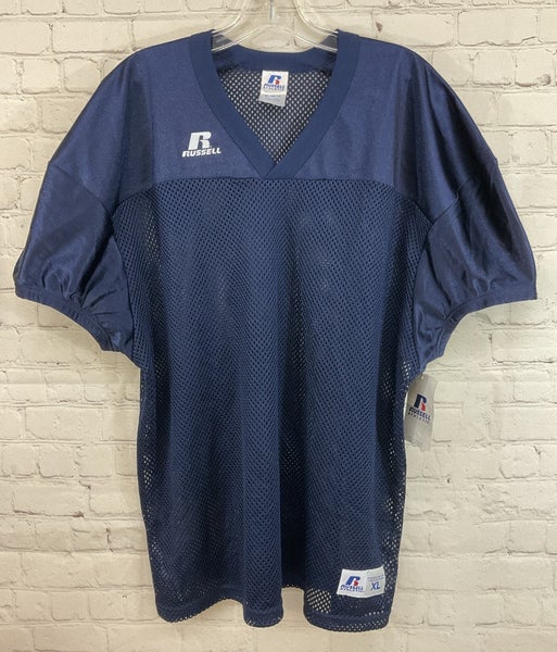 Russell Athletic S096BMK Youth 100% Polyester Football Jersey Navy XL