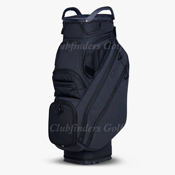 NEW Ogio Silencer Black 15-Way Golf Cart Bag w/ Raincover
