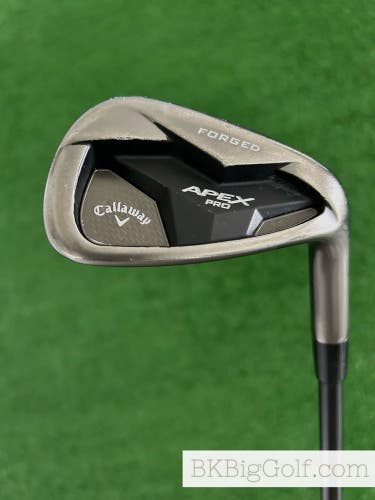 Callaway Apex Pro 19 Black Smoke Forged Approach A Wedge / Stiff