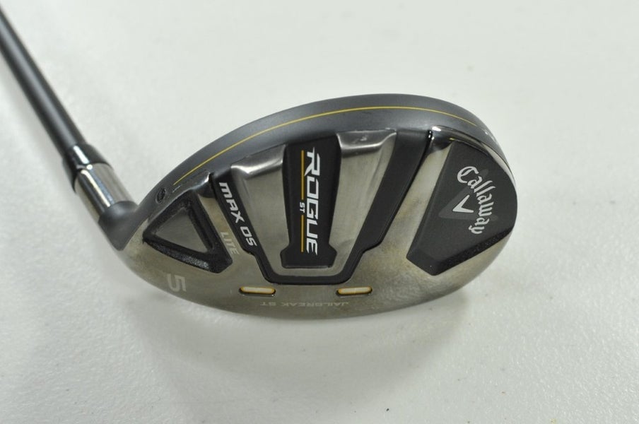 Callaway Rogue ST MAX OS Lite #5 Hybrid Senior Flex RH Cypher Graphite # 196080