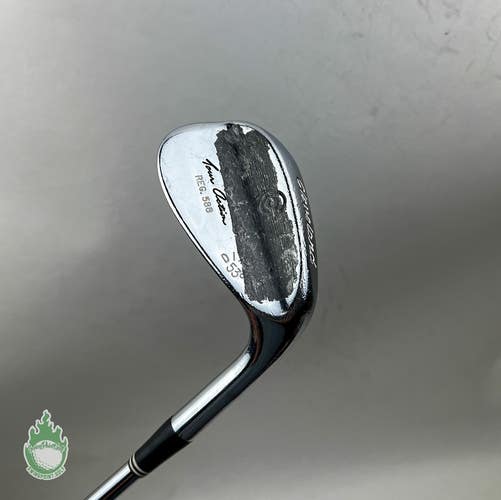 Used Cleveland Tour Action REG 588 Chrome 53* Wedge Stiff Flex Steel Golf