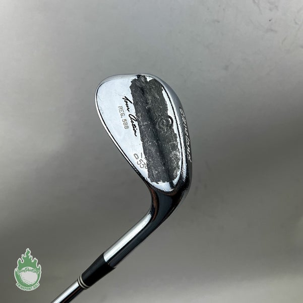 Used Cleveland Tour Action REG 588 Chrome 53* Wedge Stiff Flex Steel Golf